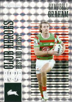 2024 NRL Traders Titanium - Club Heroes Priority #CH32 Campbell Graham Front
